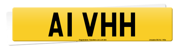 Registration number A1 VHH